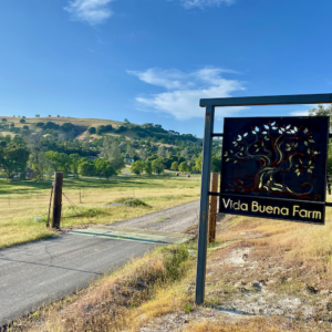 Entrance to Vida Buena Farm